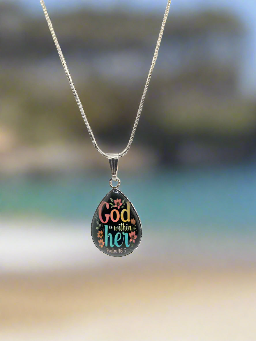 God Is Within Her Makeup Gift Set