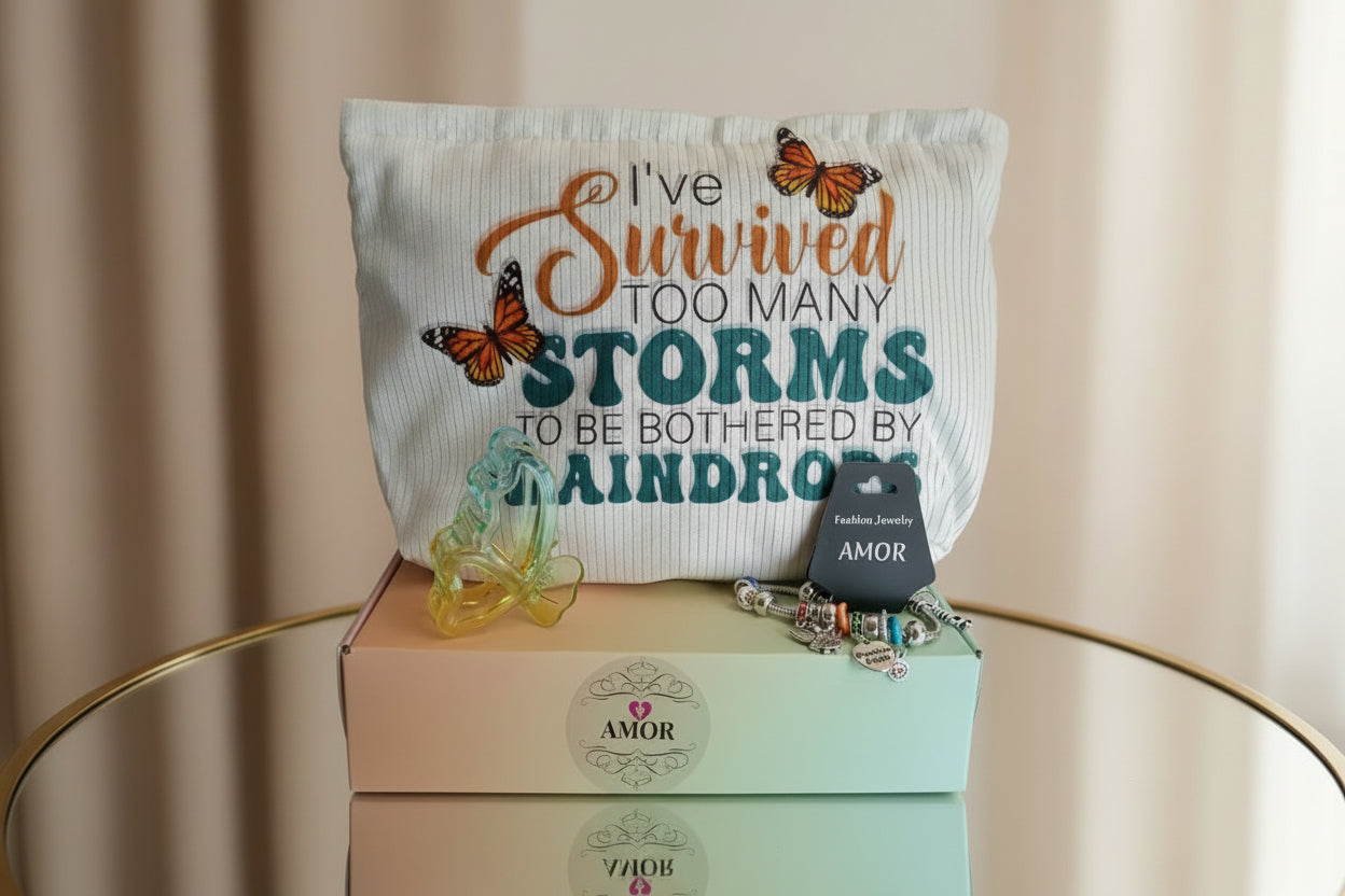 Survived Every Storm Butterfly Gift Set
