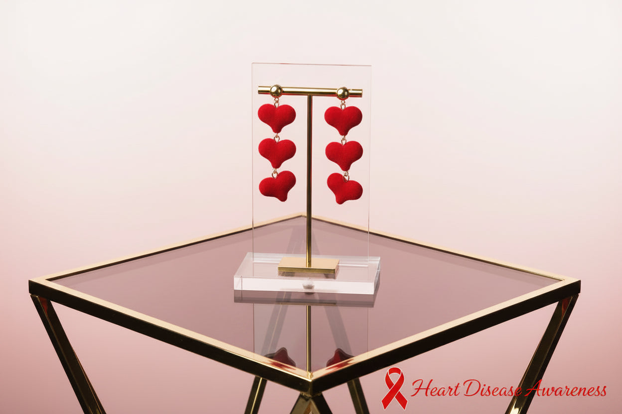 Heart Disease Gift Set-Red