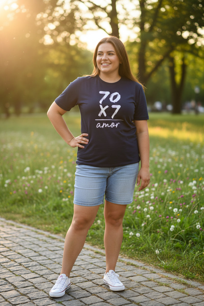 70x7 Amor Tee — Forgiveness Tee-Unisex