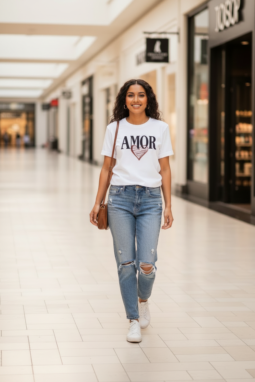 Amor Heart Tee - Lifestyle