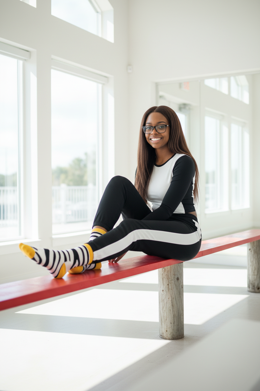 Amor Same Pose Zebra Socks No Bible Study Group