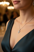Amor Silver Pearl Necklace - Taylor's Moment
