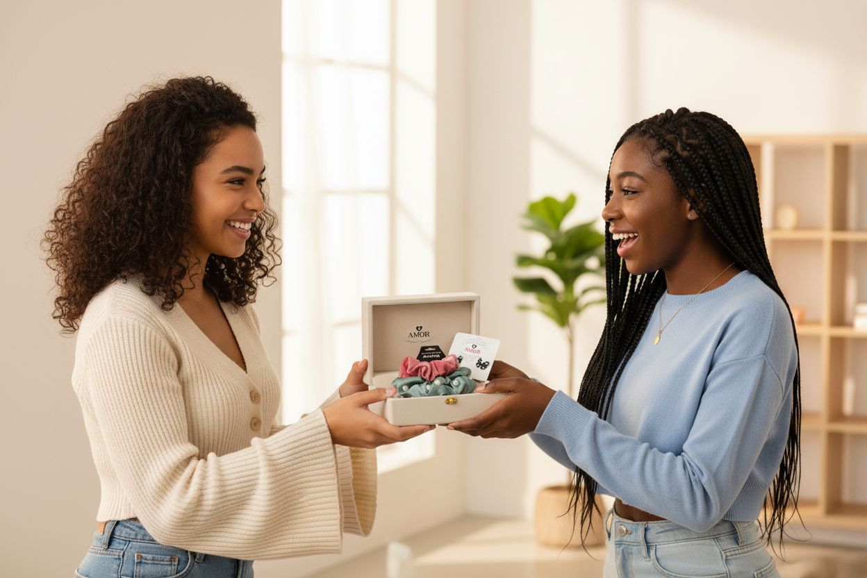 Bow'd Up Gift Set - Friends Lifestyle Shot