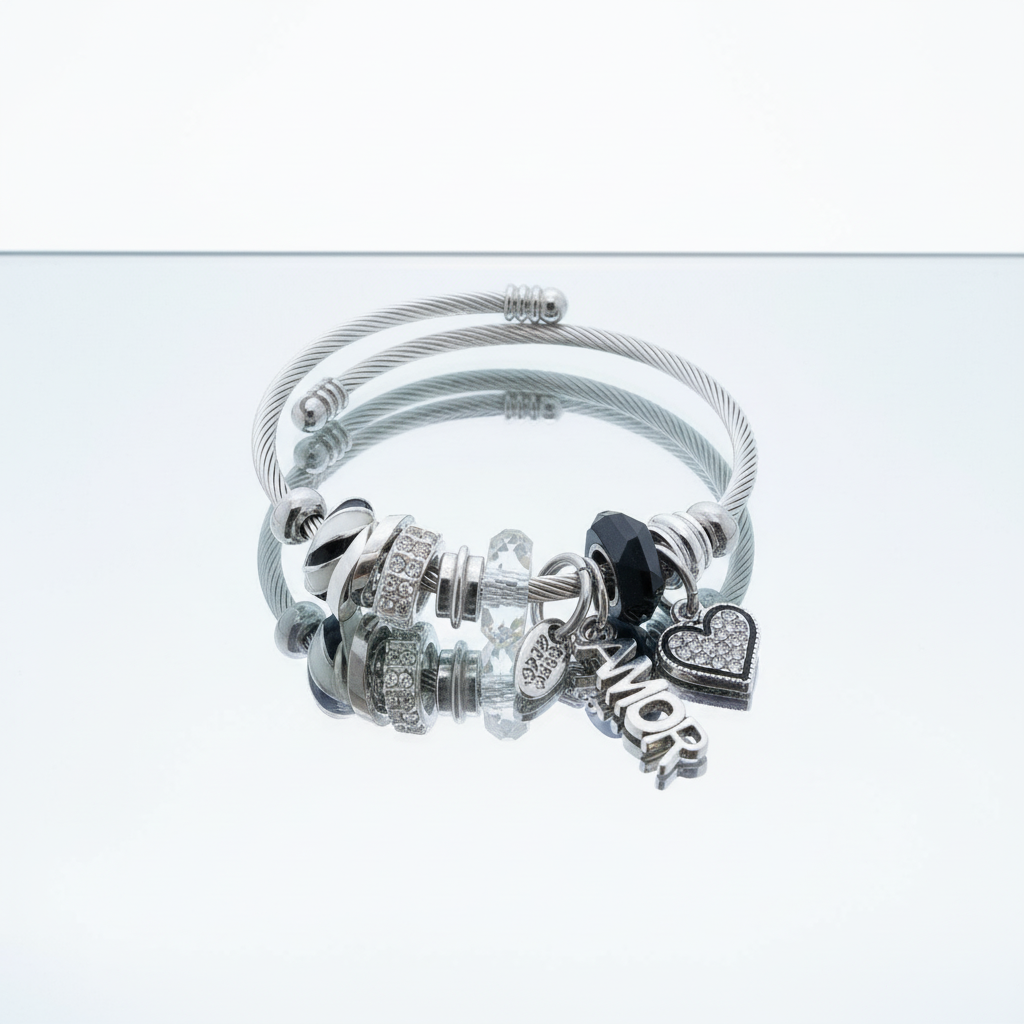 EDS Bracelet - Cool Silver Showcase