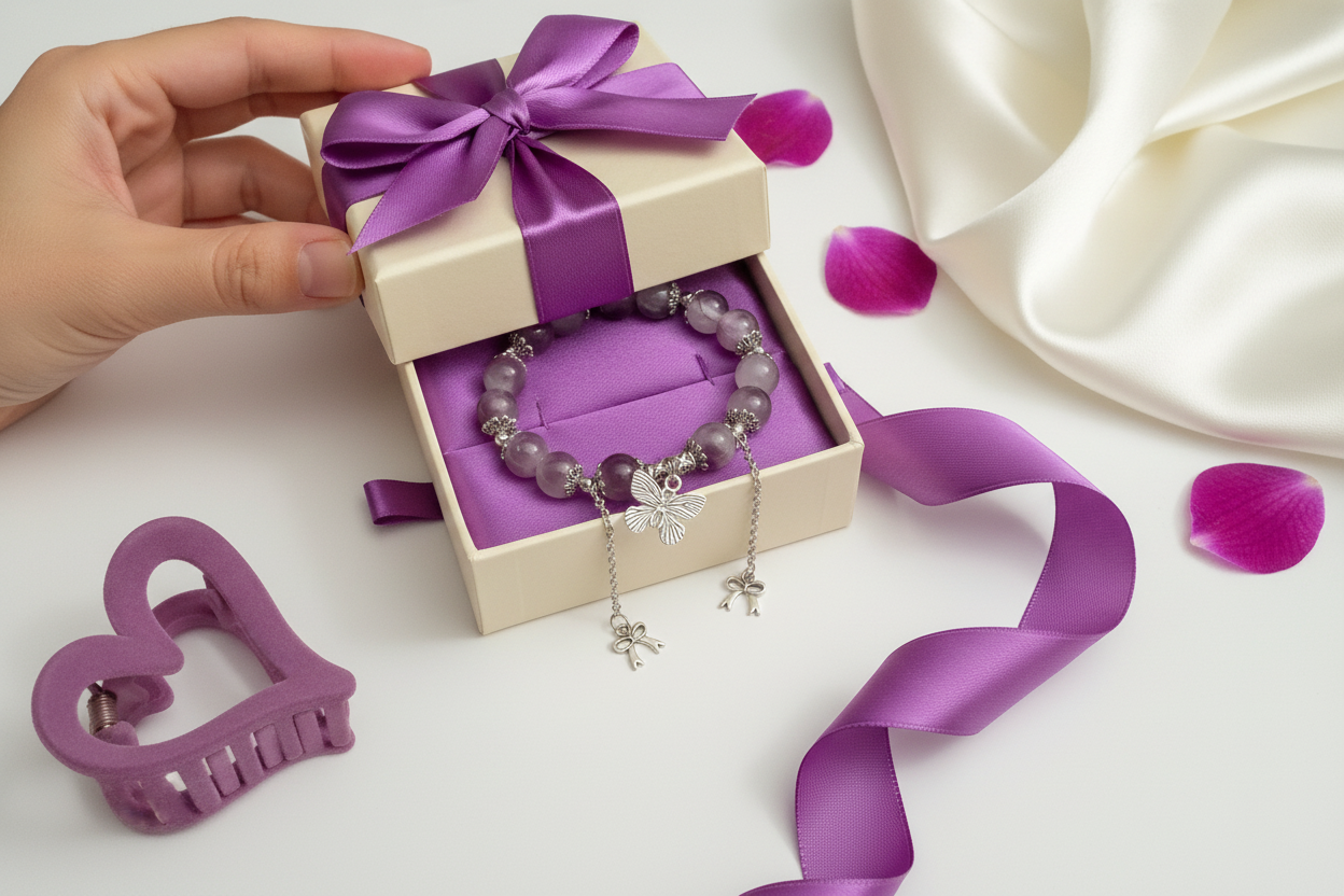 Elegant Gift Lifestyle - Purple Bracelet