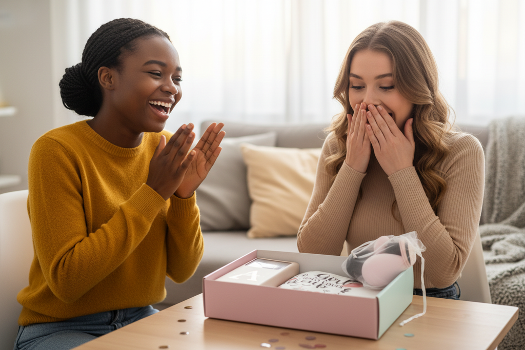 Excited Gift Giving - Big Box Energy