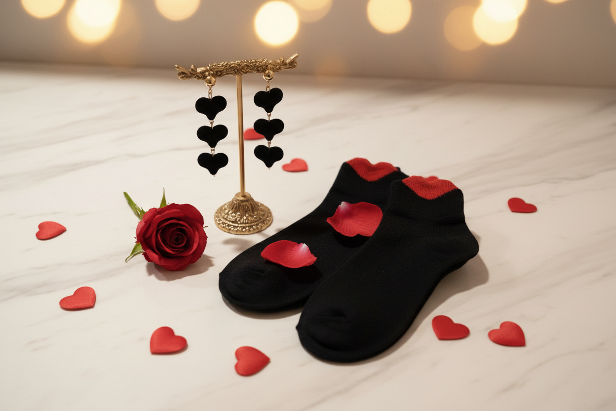 Heart Disease Gift Set - Black Elegant