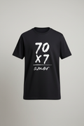 Clean product shot of 70x7 Amor Tee