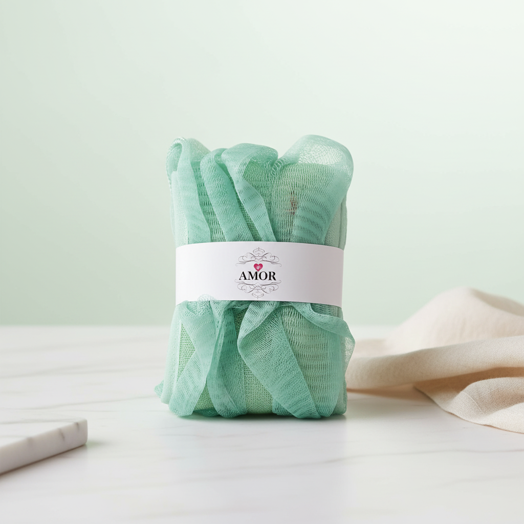 Lymphoma Awareness Loofah Packaged Showcase